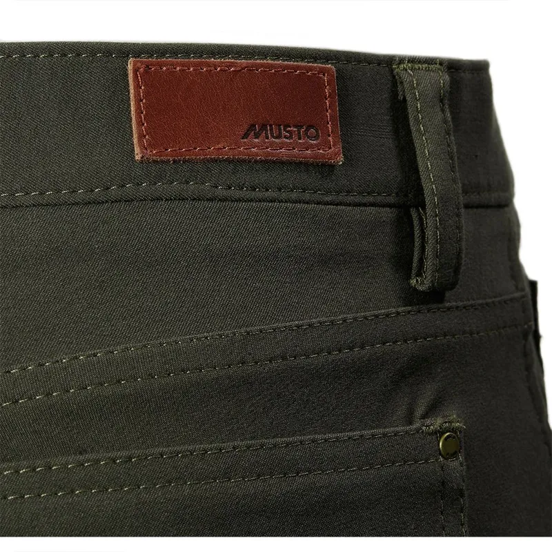 Musto Ladies Lula Skinny Forest Green Trouser-1